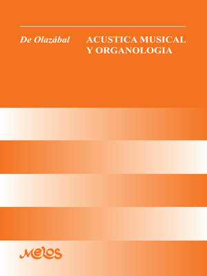 cover image of Acústica musical y organología